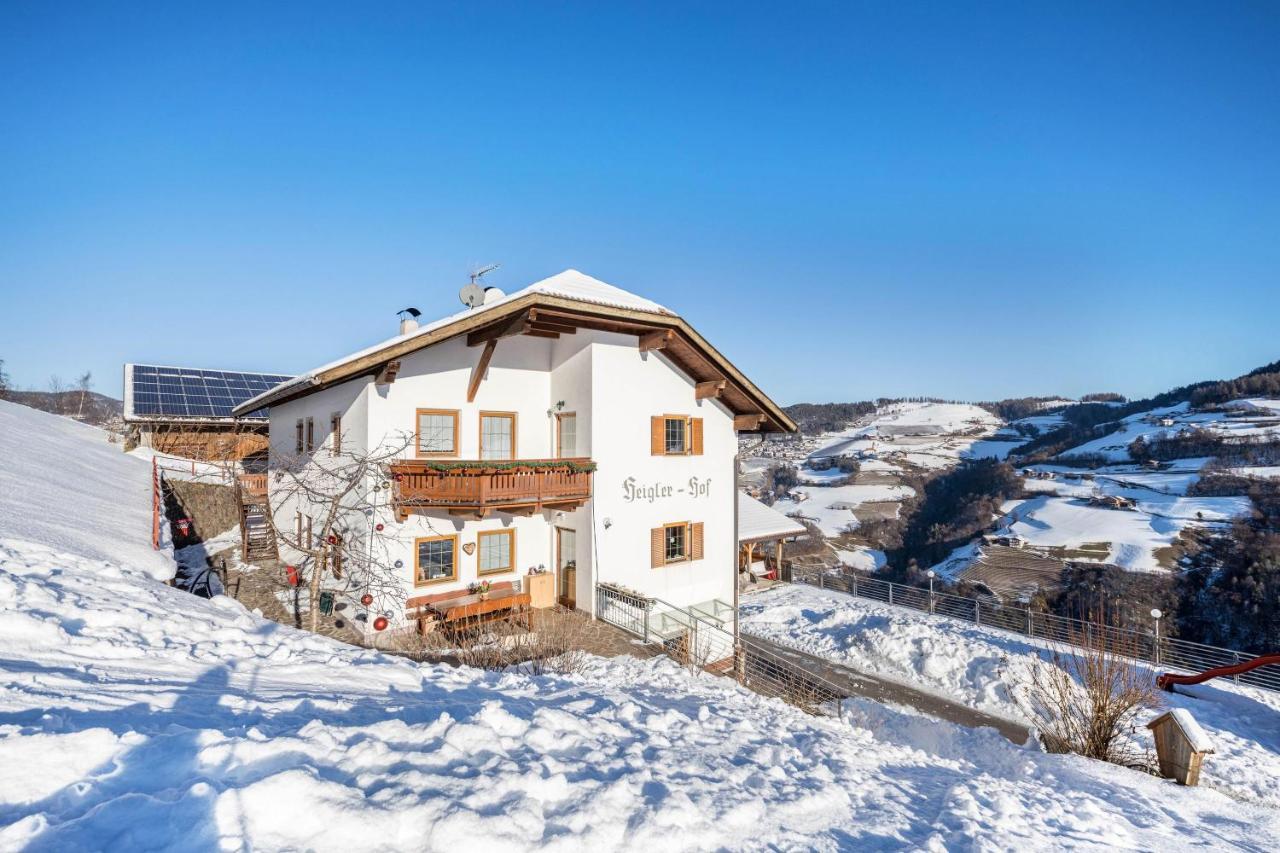 Wohnung Schlern Heigler Hof Collepietra  Extérieur photo