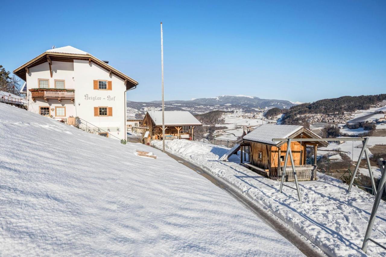 Wohnung Schlern Heigler Hof Collepietra  Extérieur photo